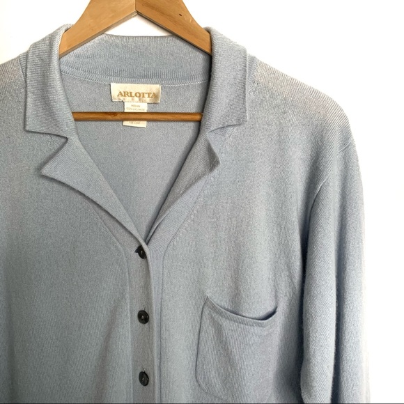Arlotta Other - Arlotta Cashmere Baby Blue Sleepshirt Medium